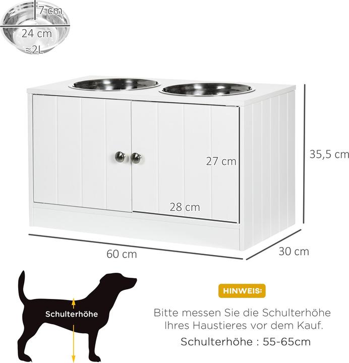 Image du produit PawHut Mangeoire (200 cl)