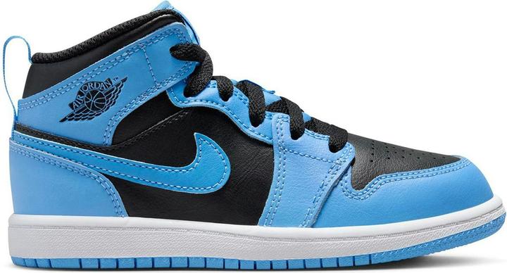 Produktbild Jordan 1 Mid University Blue Black (PS) (28)