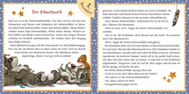 Nutritional values and ingredients The Little Dormouse: Advent Stories from the Forest of Lights