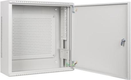 Produktbild Lanberg SZAFA INSTALACYJNA RACK WISZĄCA 19 6U+3U 540X200 NISKOPROFILOWA SZARA (ZŁOŻONA) (6 HE, 19 Zoll Rack)