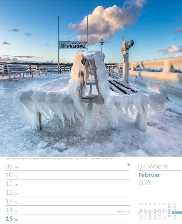 Produktbild Am Meer - Wochenplaner Kalender 2026