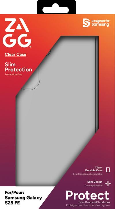 Actual product image Zagg Clear Protect Case For Galaxy S25 FE (Samsung Galaxy S25 FE)