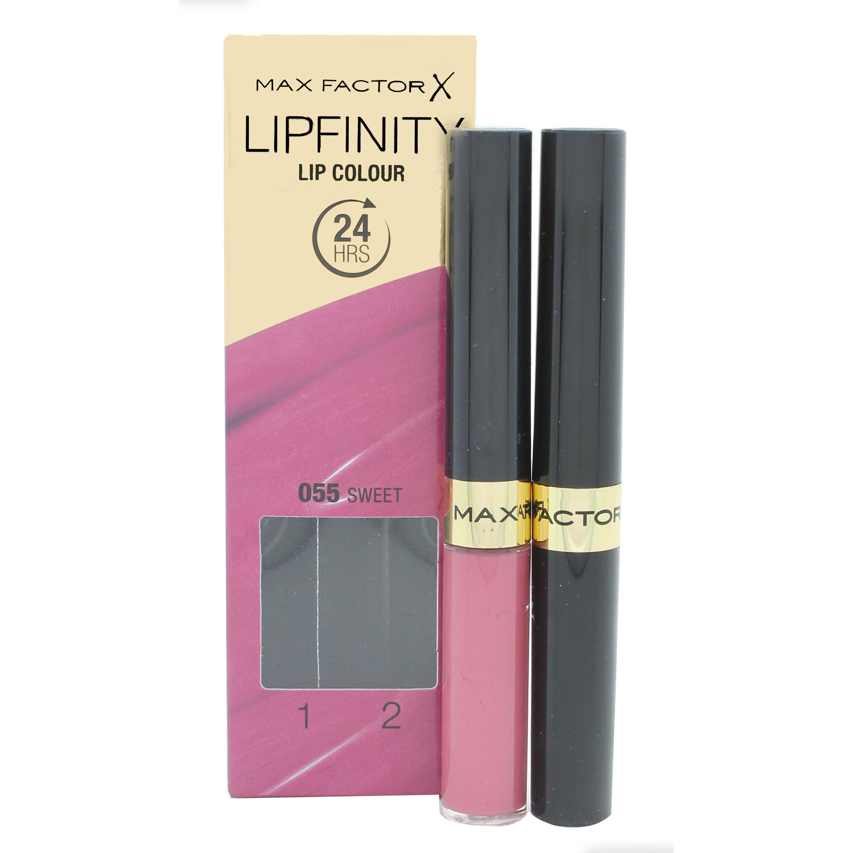 Max Factor, Lippenstift + Lipgloss, Lipfinity (055 Sweet)