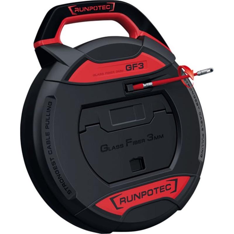 Runpotec, Kabeleinziehsystem, RUNPO 10196 GF3 Glasfaserstab Ã3mm-ohne meterzÃ¤hler-20m (20 m)
