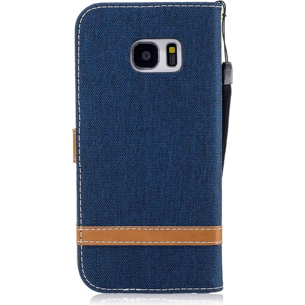 König Design Hülle Handy Schutz für Samsung Galaxy S7 Edge Case Cover Tasche Wallet Etui Neu (Samsung Galaxy S7 Edge), S...