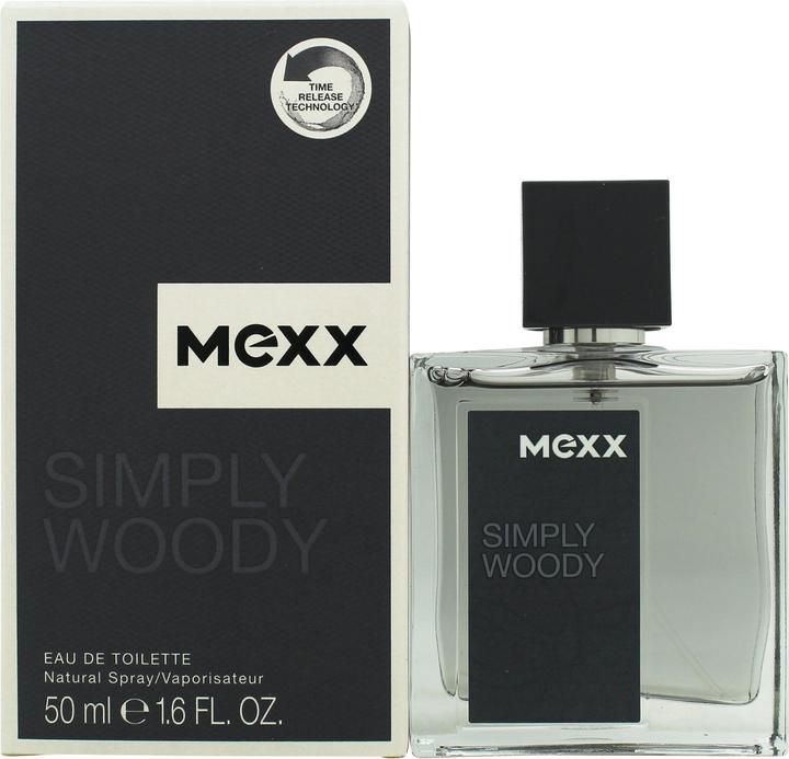 Mexx Simply Woody Eau de Toilette 50 ml Spray (Eau de Toilette, 50 ml)