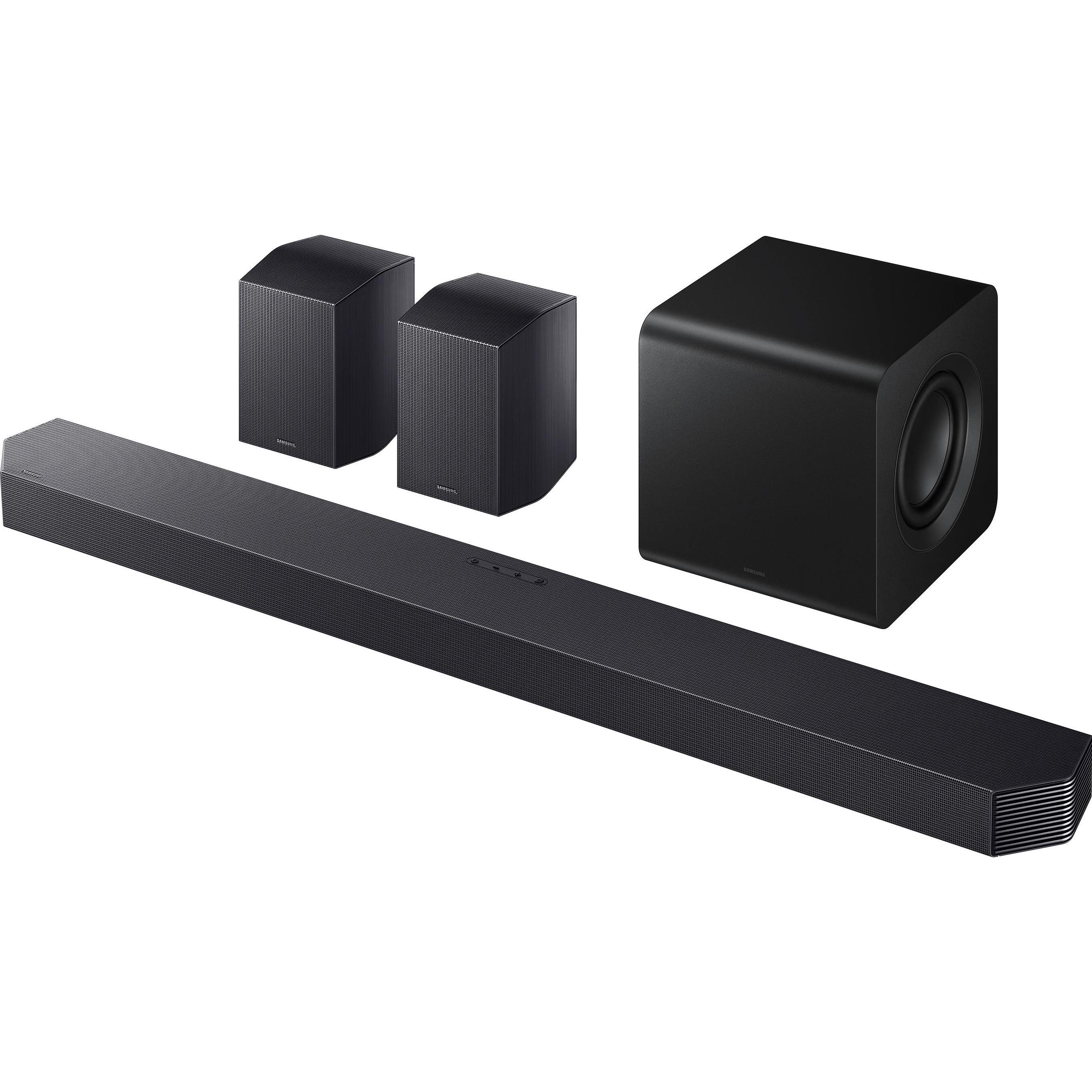 Samsung HW-Q930F (580 W, 9.1.4 Kanal), Soundbar, Schwarz