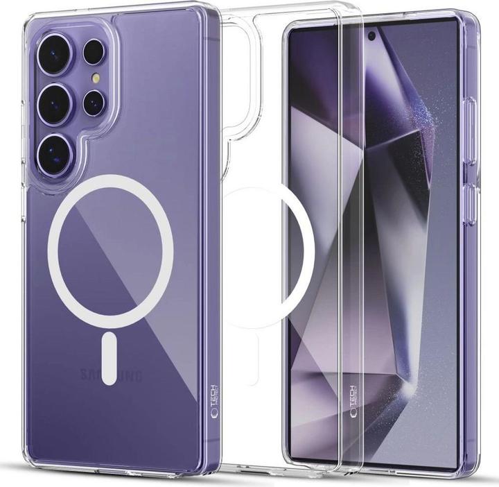 Image du produit Tech-Protect Étui Flexair Hybride MagSafe Samsung Galaxy S25 Ultra - Transparent (Samsung Galaxy S25 Ultra)
