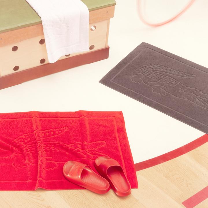 Produktbild Lacoste Badteppich Frottee «L » (55 x 80 cm)
