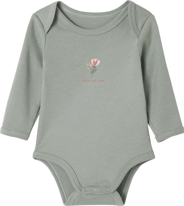 Produktbild Vertbaudet 5er-Pack Baby Langarm-Bodys in Schlupfform, Bio-Baumwolle (62)