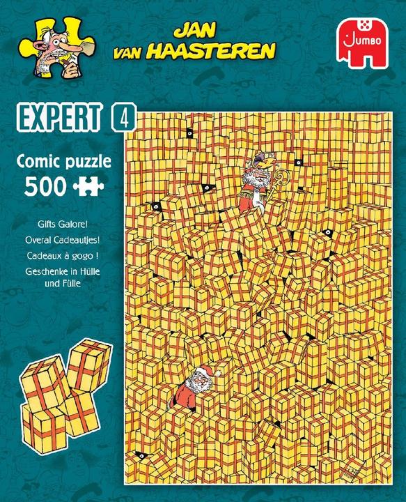 Produktbild Jumbo Jan van Haasteren Expert - Geschenke in Hülle und Fülle (5 (500 Teile)