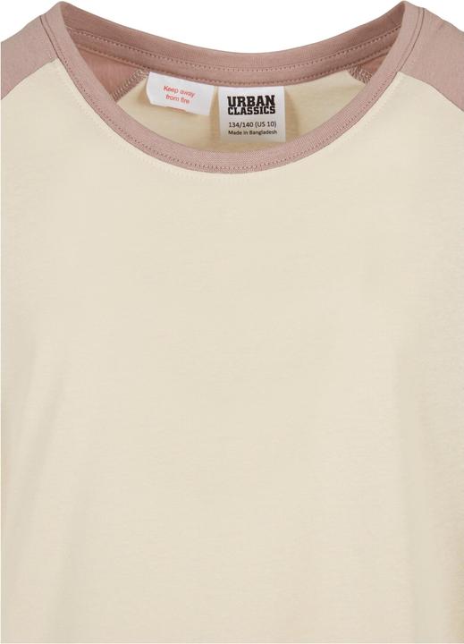 Actual product image Urban Classics Girls Contrast Raglan Tee - 17190 (122, 128)