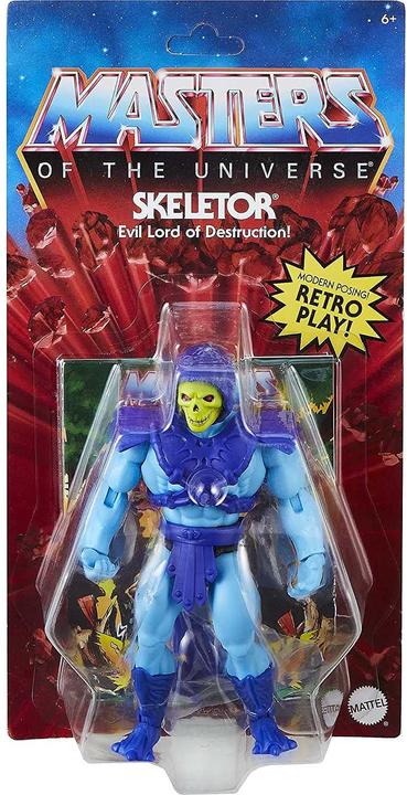Actual product image Masters of the Universe Motu Origins Skeletor Vintag