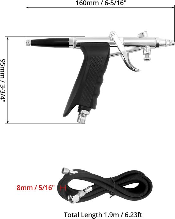 Image du produit Qwork WD10618 Kit aérographe