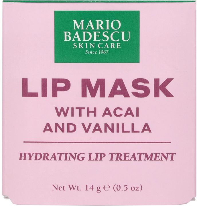 Produktbild Mario Badescu Lip Mask With Acai & Vanilla (Lip Patches, 14 ml)