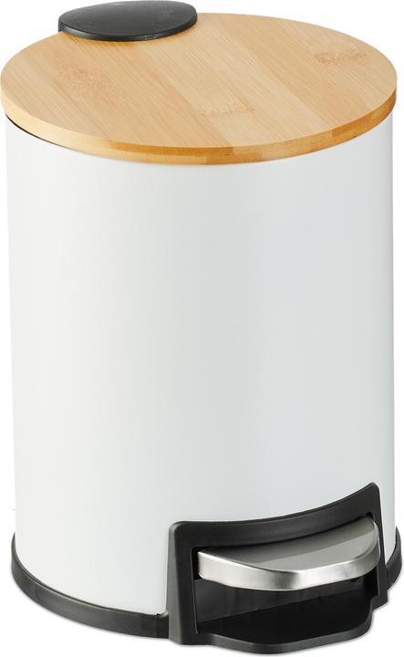 Actual product image Relaxdays Bathroom waste bin (3 l)
