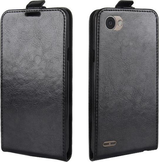 Actual product image MU Classic Leather Flip Cover with Business Card Pocket (LG Q6, LG Q6+)