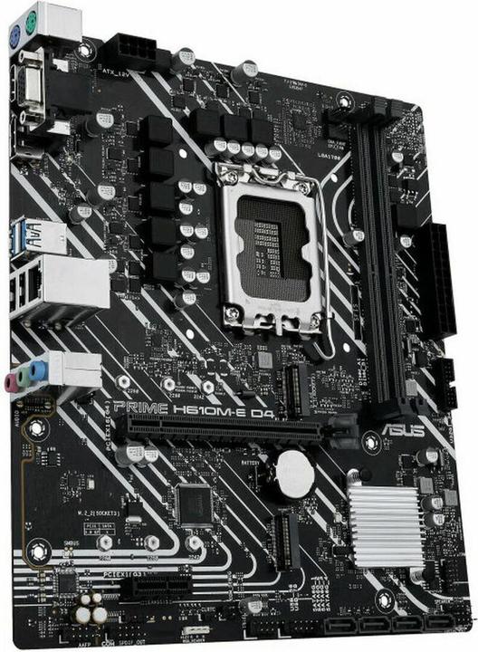 Produktbild ASUS PRIME H610M-E D4-CSM (LGA 1700, Intel H610, mATX)