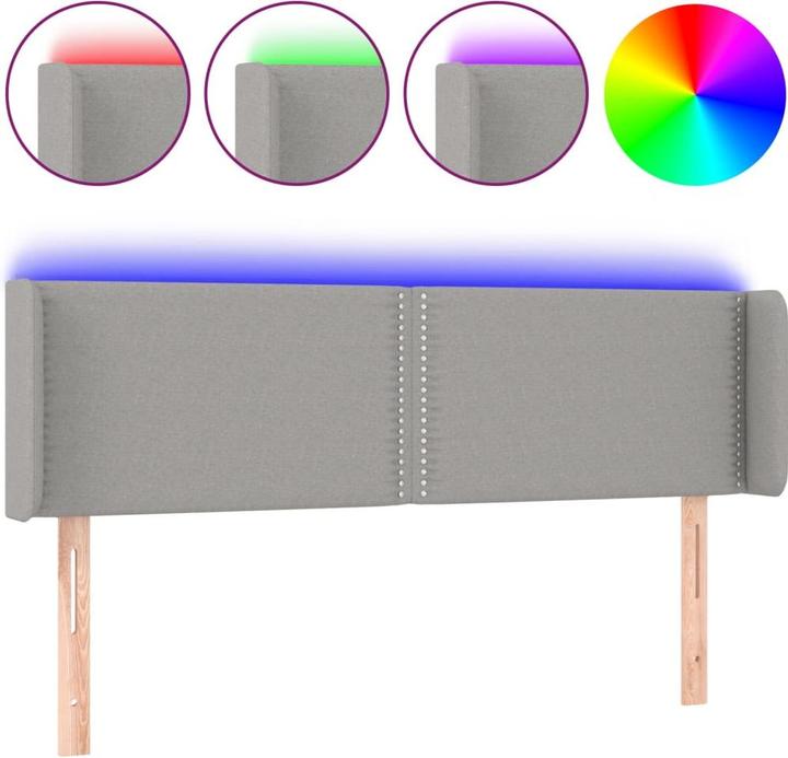 Produktbild vidaXL LED Kopfteil (147 x 16 x 88 cm)