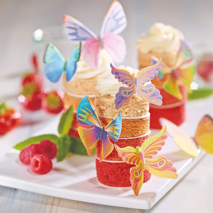 Produktbild Decocino Schmetterlinge (12 x)
