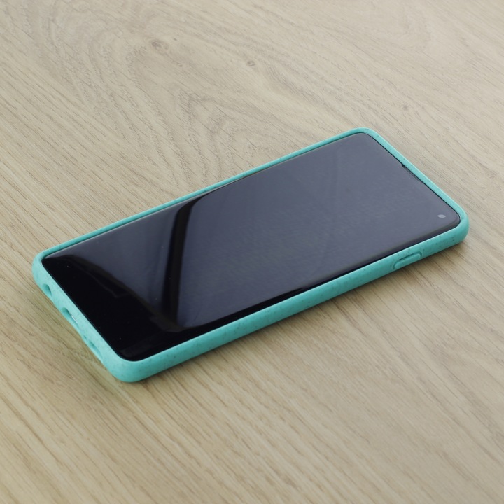 Actual product image PhoneLook Coque Bio Eco-Friendly Turquoise (Samsung Galaxy S10)