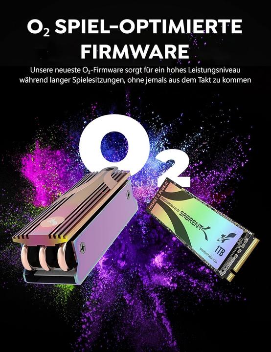 Produktbild Sabrent Rocket 4 Plus-G (1000 GB, M.2)