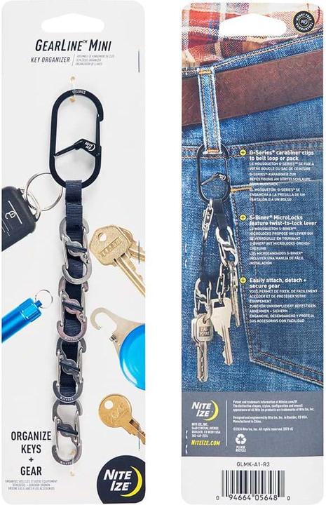 Actual product image Nite Ize Gear Line Mini Key Organizer
