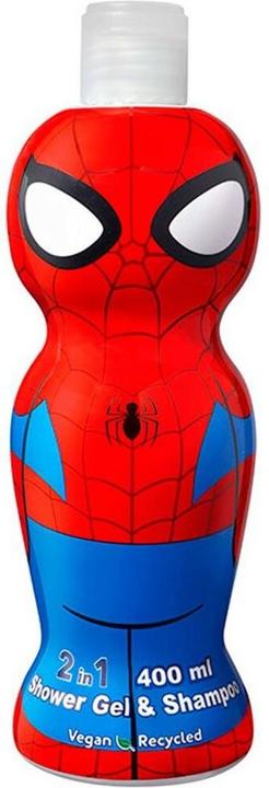 Air-Val Gel & Shampoo 2 in 1 Spiderman 400 ml (400 ml, Flüssiges Shampoo)