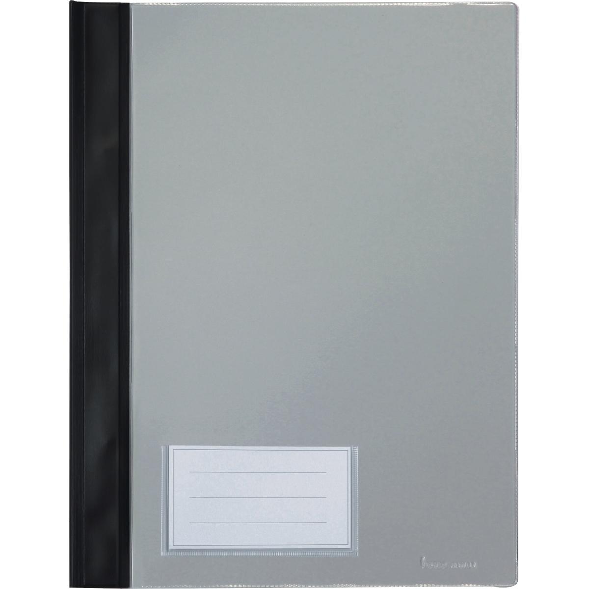 Bene, Mappe, 10 Schnellhefter Kunststoff schwarz DIN A4 (A4, 1 x)