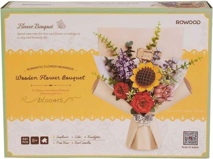 Actual product image Robotime Bouquet