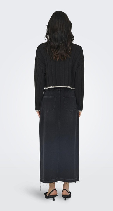 Actual product image Only Regular fit High neck Low shoulder Pullover Knitted jumper (XL)