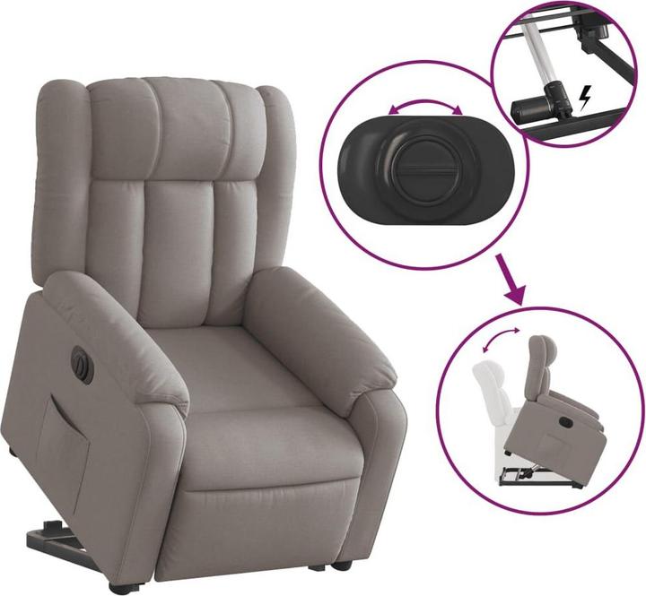 Actual product image vidaXL Relaxing armchair