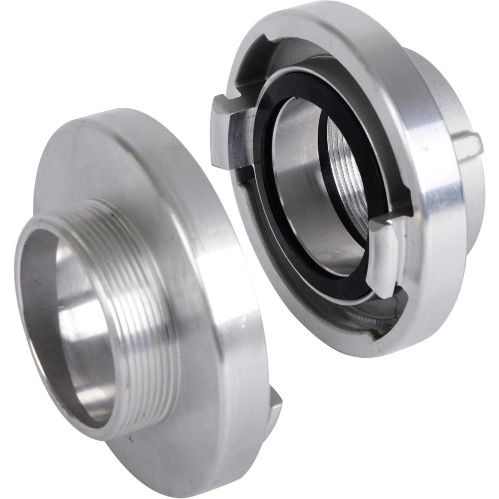 Magni, Schlauchanschluss + Schlauchverbinder, E/D/E Storz Festkupplung Al 52-C, AG G1 1/2Z (50.80 mm)