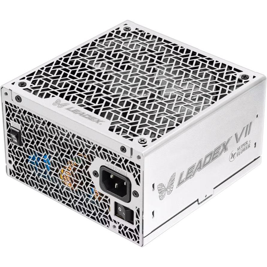 Super Flower Leadex VII XG White 80 PLUS Gold, ATX 3.0, PCIe 5.0 - 1000 Watt (1000 W), PC Netzteil, Weiss