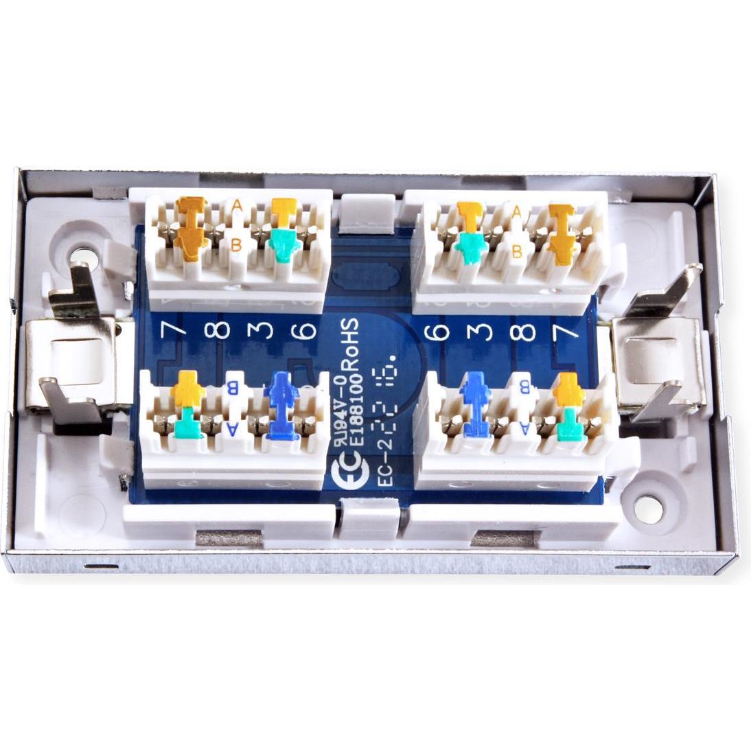 Thumbnail - Secomp ROLINE Junction Box, STP (Kabel Verbindungsbox), Netzwerk Zubehör