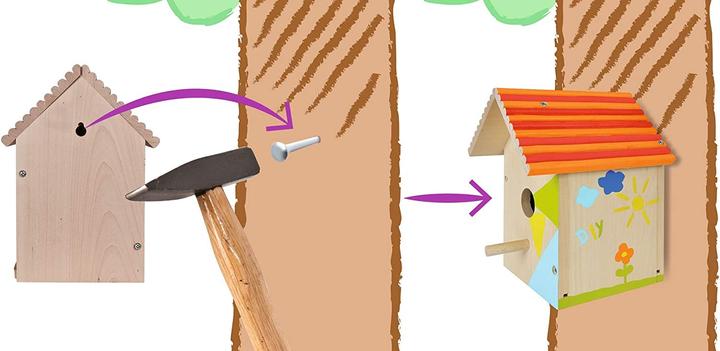 Actual product image Eichhorn Birdhouse