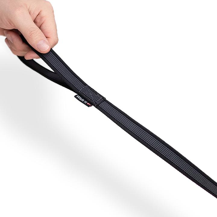 Immagine prodotto WalkFit - Walk'it Anti-slip Tracking Leash with Handle - Black - 20mmx5m (Cane, Passeggiare)
