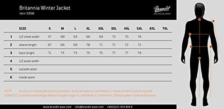 Produktbild Brandit Britannia Winter Jacket - 6088 (L)