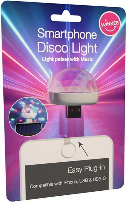 Produktbild Winkee Handy Diskokugel (18 cm)