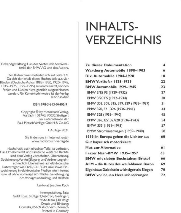 Produktbild BMW Automobile (Deutsch, Eberhard Kittler, Halwart Schrader, Werner Oswald, 2021)