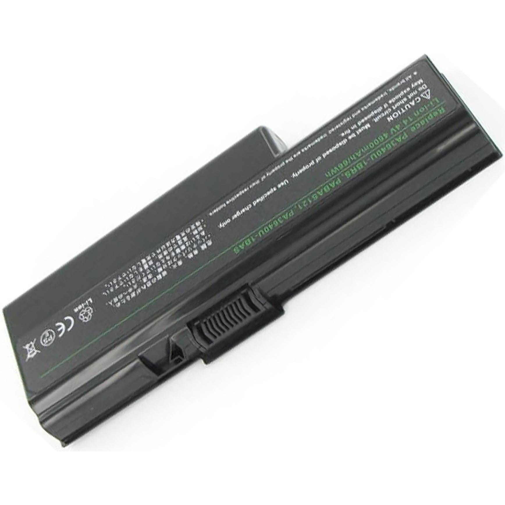 AGI Akku kompatibel mit Toshiba PA3640U-1BRS - Akku - 4.400 mAh (4400 mAh), Notebook Akku, Schwarz