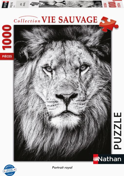 Image du produit Nathan Lion - Portrait royal (1000 pièces)