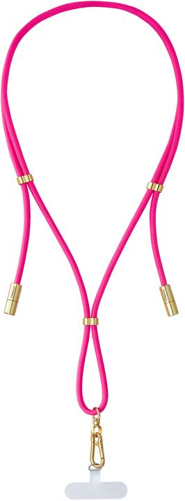 Image du produit Intenso Handykette als Lade- + Datenkabel USB-C bis 1,65m neon pink (1.65 m, USB 2.0, 60 W)