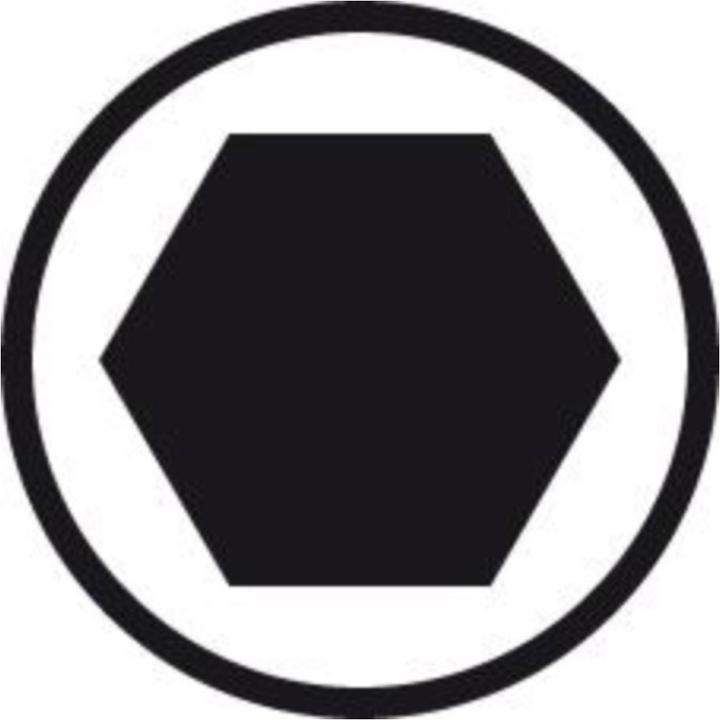 Produktbild HAZET Schraubendreher-Steckschlüsseleinsatz 986KK-12 ∙ Vierkant12,5 mm (1/2 Zoll) ∙ Innen Sechskant… (12 mm)