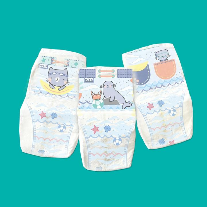 Actual product image Pampers Splashers (Size 3, Size 4, Pack, 12 Piece)