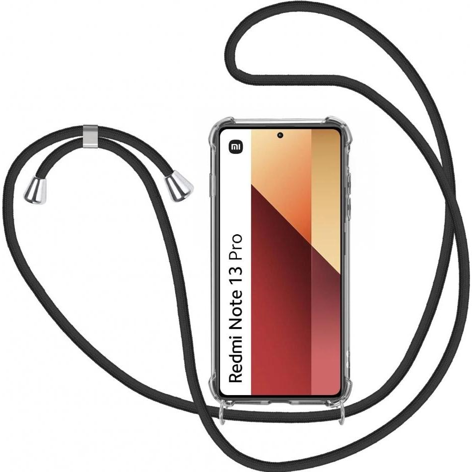 Thumbnail - Screenguard Xiaomi Redmi Note 13 Pro 4G Loopster Necklace Hülle, Handykette, Transparent