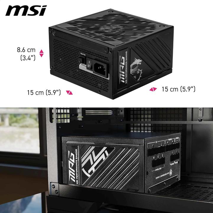 Productafbeelding MSI MPG A850GS (850 W)