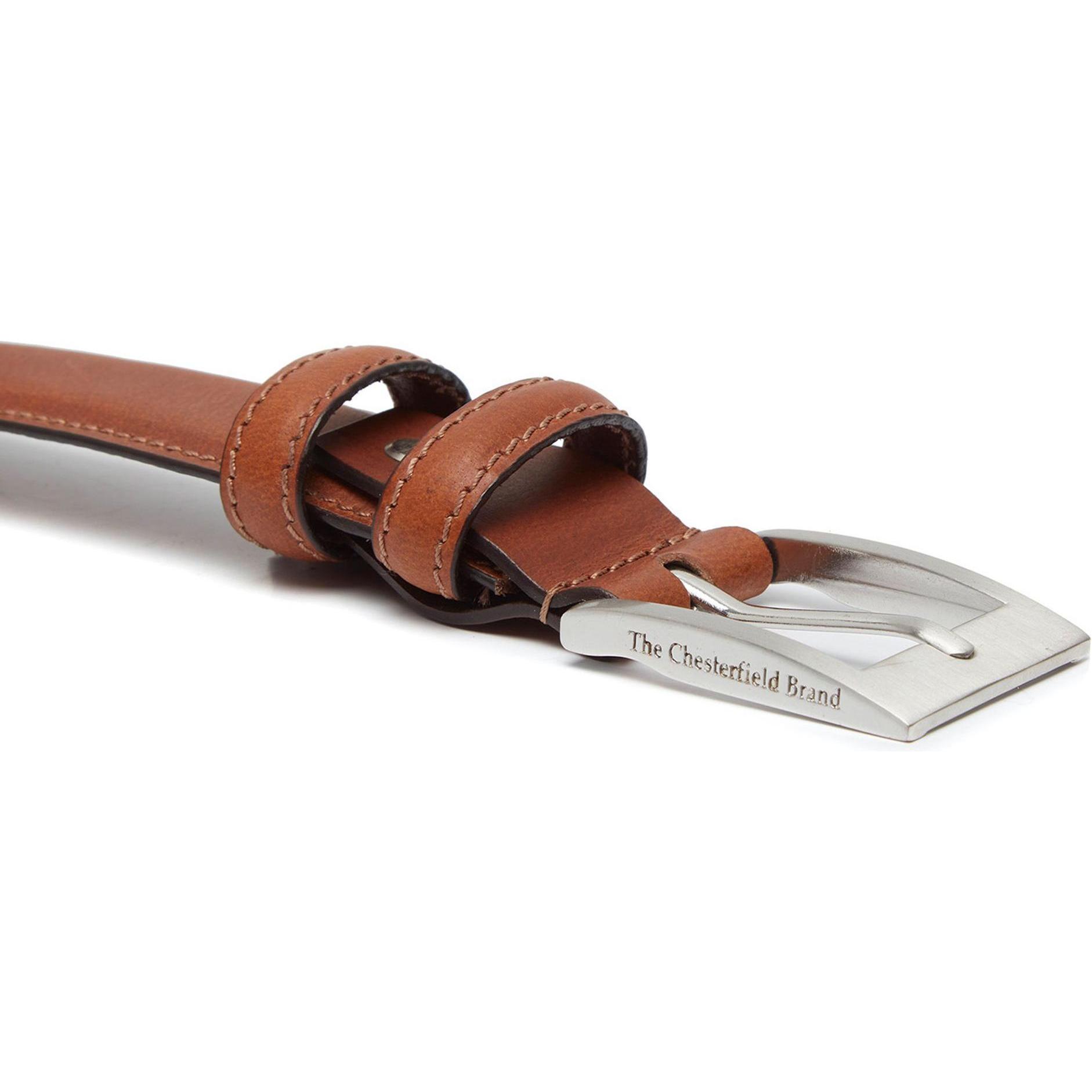Thumbnail - The Chesterfield Brand, Herren, Gürtel, Elliot Gürtel Leder, Braun, (95)