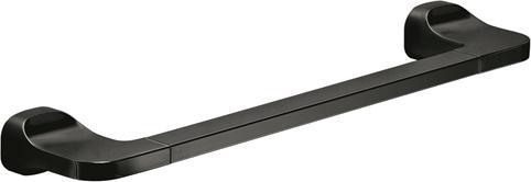 Domoletti Amalfi Handdoekhouder 35 cm Mat Zwart