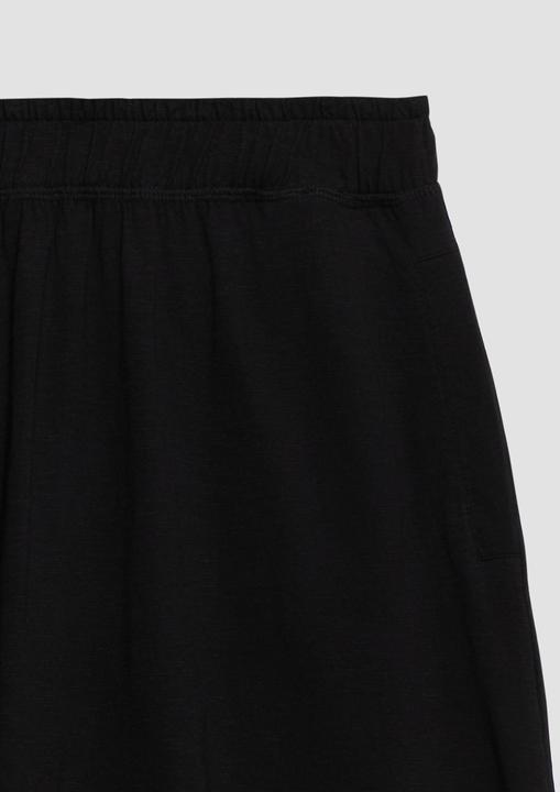 Produktbild s.Oliver Jersey-Midirock mit Elastikbund und Flammgarnstruktur (48)